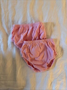 City Threads Light Pink Cotton Diaper Covers - Set of 2